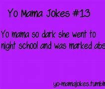 Image result for Yo Momma Jokes Dark