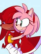 Image result for Knuckles and Amy Rose