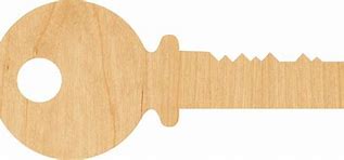Image result for Laser-Cut Wooden Key
