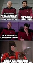 Image result for Picard Riker Funny Jokes