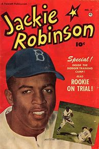 Image result for Jackie Robinson Comic Book