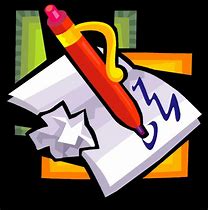 Image result for Writing Clip Art