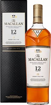 Image result for The Macallan 12 Year Old Single Malt Scotch Whisky 43