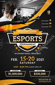 Image result for eSports Tournament Poster