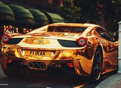 Image result for Real Gold Ferrari