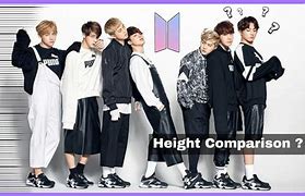 Image result for BTS Members Height