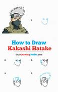 Image result for Kakashi Hatake Easy Drawing Red Eye