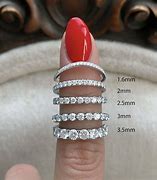 Image result for 2Mm Width Engagement Ring