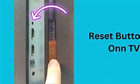 Image result for Onn 50In TV Reset