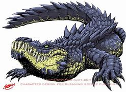 Image result for Monster Creature Crocodile