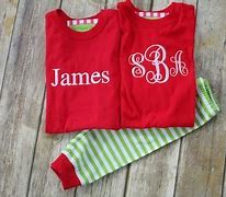 Image result for Matching Sibling Christmas Pajamas