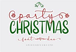 Image result for Christmas Party Font