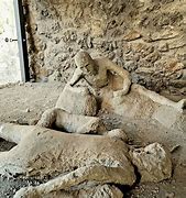 Image result for Pompeii Ruins People