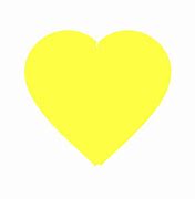 Image result for Heart with Yellow Background