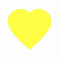 Image result for Yellow Heart Printable