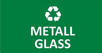 Image result for Glass Og Metallavfall