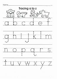 Image result for Free Printable Small Letter Tracing Worksheets