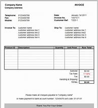 Image result for Simple Tax Invoice Template