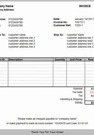 Image result for Basic Tax Invoice Template
