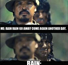 Image result for Terrible Day for Rain Meme