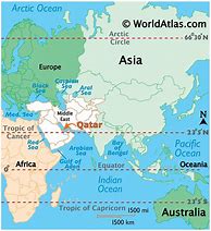 Image result for Qatar in Map