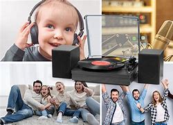 Image result for 3 Speed Portable Turntable