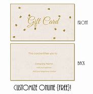 Image result for Gift Card Back Side Images and Text