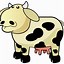 Image result for Cow Looking at Camera Clip Art