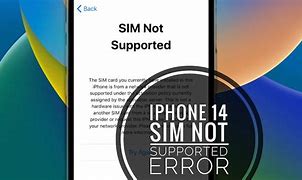 Image result for iPhone Sim Not Supported Logo