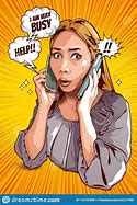 Image result for Woman On Phone Cartoon