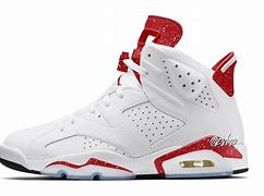 Image result for Air Jordan 6 That Are Red