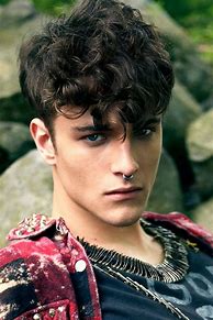 Image result for Naturally Curly Hair Men