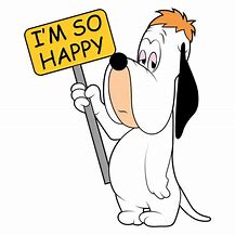 Image result for Happy Cartoon Dog Droopy