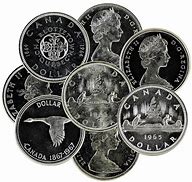 Image result for Canadian Silver Dollar