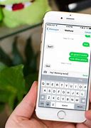 Image result for Image of Texting On iPhone 6s Plus