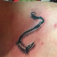 Image result for fish hook tattoo