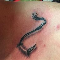 Image result for Fishing Hook Infinity Tattoo