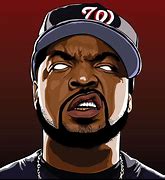 Image result for Ice Cube Rapper Cartoon Art