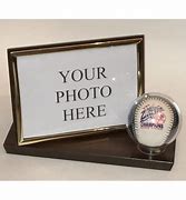 Image result for Baseball Display Case with Picture Frame