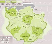 Image result for West Slavs Map