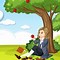 Image result for Sir Isaac Newton Apple Cartoon