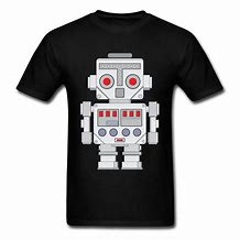 Image result for Robot Cartoon T-shirt