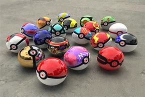 Image result for Pokemon Ball Types