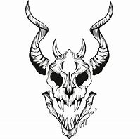 Image result for Gothic Dragon Skull Drawings