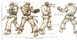 Image result for Street Fighter Silhouette