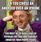 Image result for Apple vs Android Battery Meme
