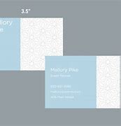 Image result for Business Card Text Size
