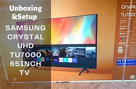 Image result for Samsung Crystal UHD TV Box Tu700