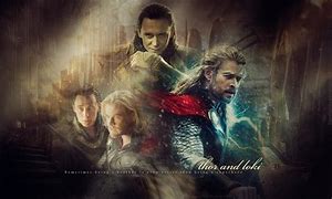Image result for Thor and Loki Brothers