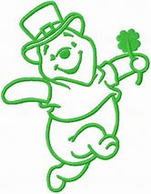 Image result for Free Winnie the Pooh St Patric's Day SVG